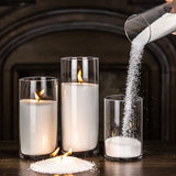 Pearled Sand Candles + FREE 200 Natural Cotton Wicks