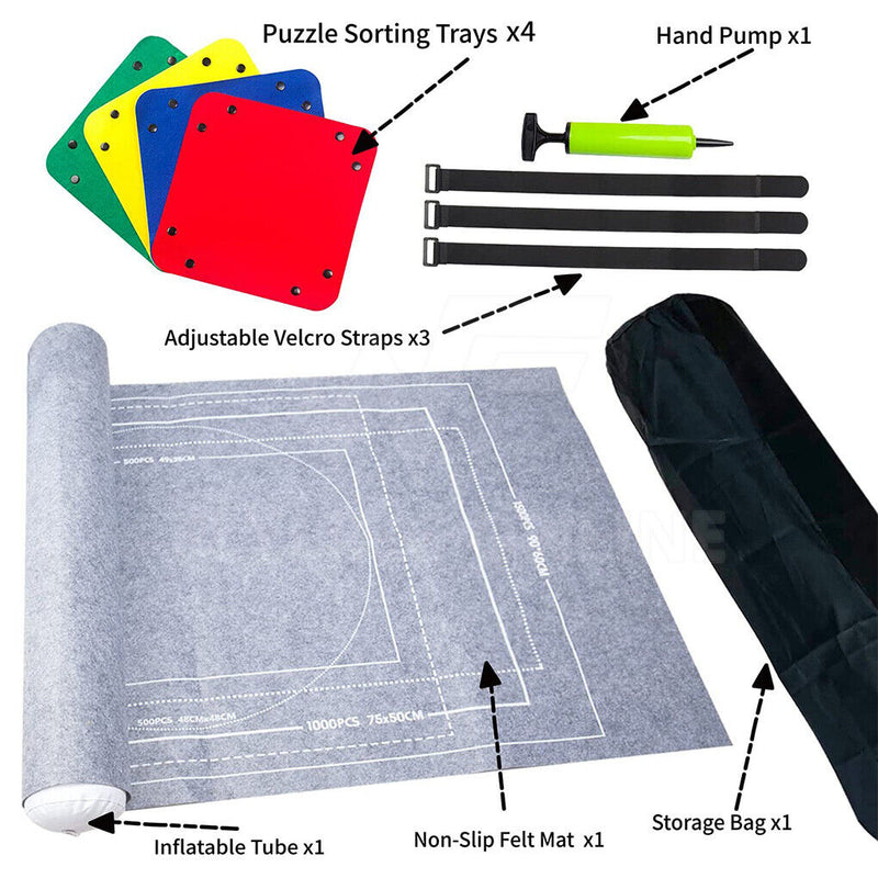 Puzzle Saver Mat + FREE Storage Bag & Tools