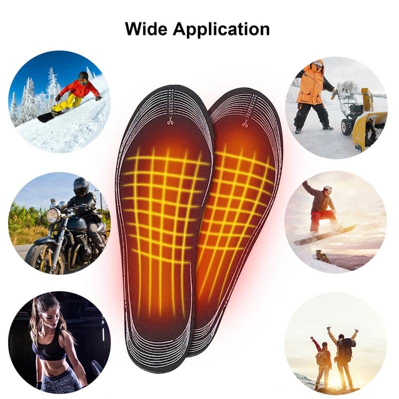 Heated Insole Foot Warmers - USB Rechargable