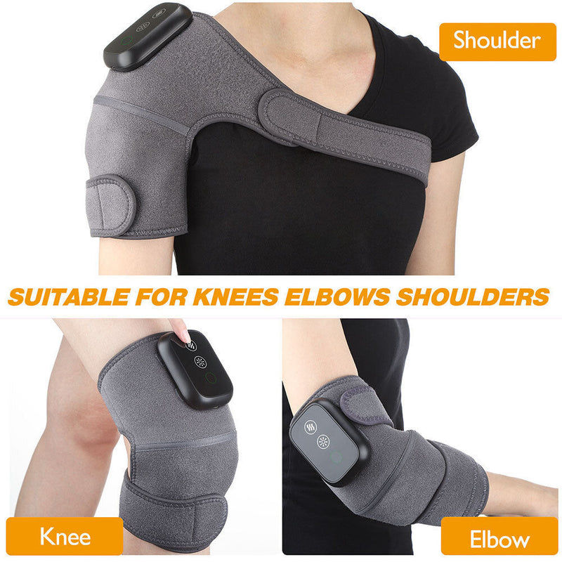 3-In-1 Knee/Shoulder/Elbow Brace & Massager