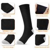 Electric Heated Socks + 2 FREE Rechargable Batteries Worth $29.99 EACH