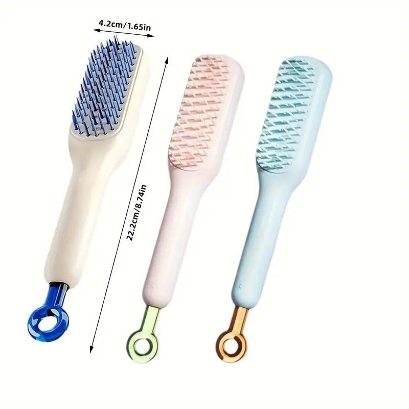 Tangle-Free Hair Brush 3 Pack Bundle