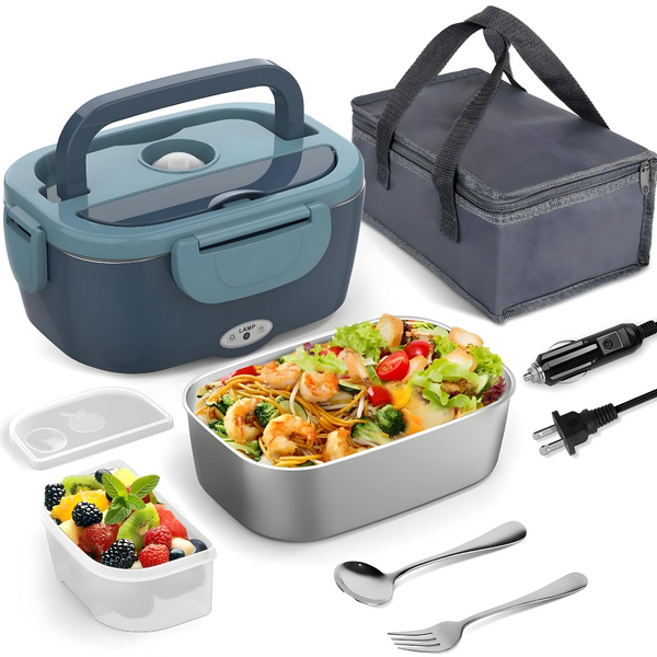 Portable Electric Lunch Box + FREE Insulation Carry Bag