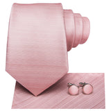 Men's Silk Jacquard Tie, Pocket Square & Cufflinks Set + FREE 4 Day Delivery